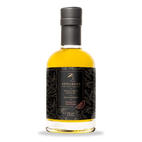 Extra Virgin Olive Oil Flavored with Blood Orange