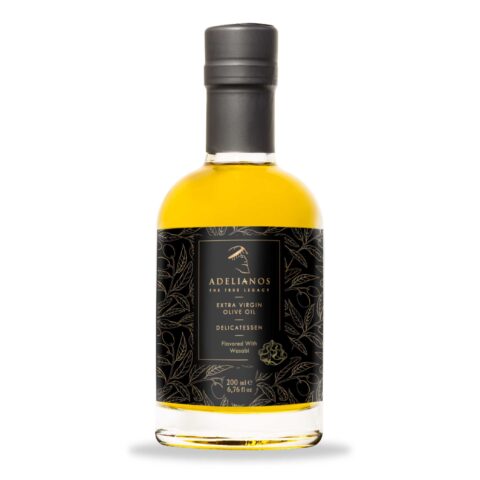 Extra Virgin Olive Oil Flavored with Wasabi