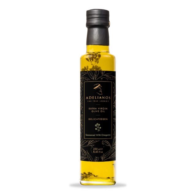 Extra Virgin Olive Oil Seasoned with Oregano